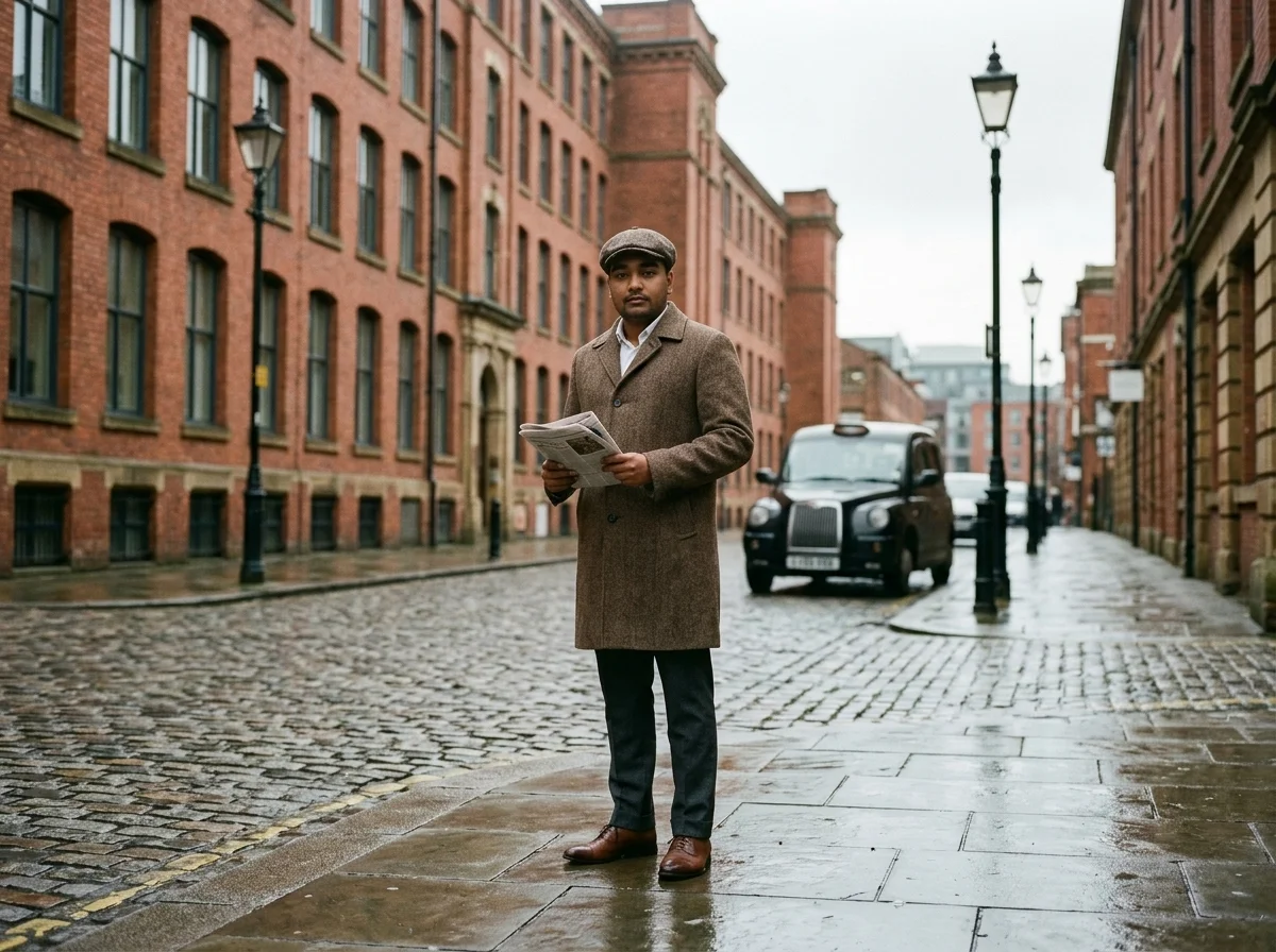 You in 1950s Manchester AI photo prompt preview