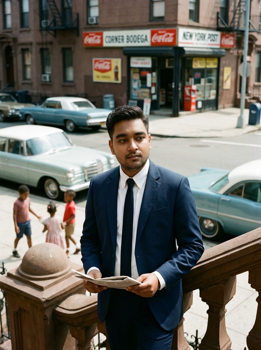 You in 1960s Brooklyn, New York AI photo prompt preview